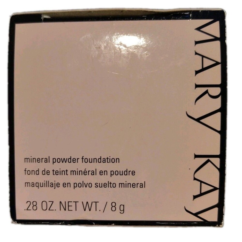 Mary Kay Mineral Powder Foundation Ivory 2 NIB New In Box Discontinued Rare 8g
